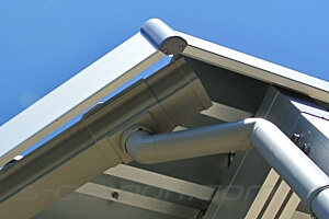 角地対応屋根のカーポート